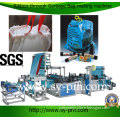 Microcomputer Fully Automatic Plastic Ribbon-Through Garbage Bag Making Machine